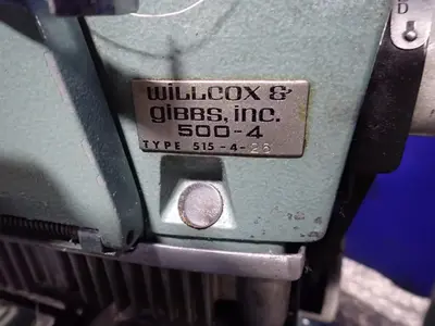 USED WILCOX & GIBBS 5004
