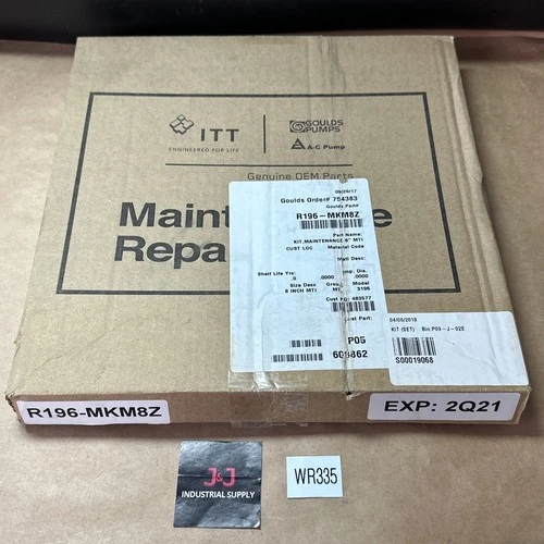 NEW ITT Goulds Pumps R196-MKM8Z