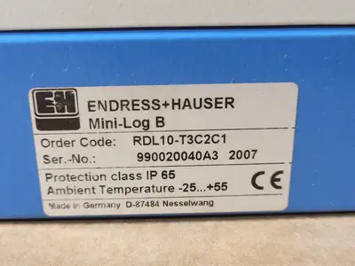 New | in-Stock 2007 ENDRESS+HAUSER RDL10-T3C2C1 Misc Electrical & Power Parts British Columbia CA | Lenmark #1439720
