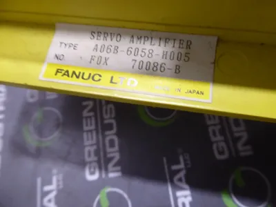 Fanuc A06B-6058-H005 Servo Amplifier Module A20B-1003-0081/02A Used