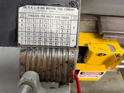 LEBLOND SERVO SHIFT LATHES, ENGINE | Wheeler Machinery Sales (10)