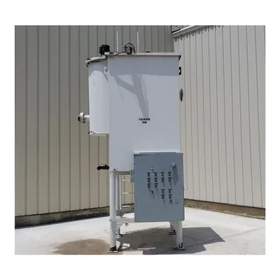 Used 900 gallon Vertical Paddle Flocculation Mix Tank