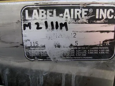 USED LABEL-AIRE 2111M