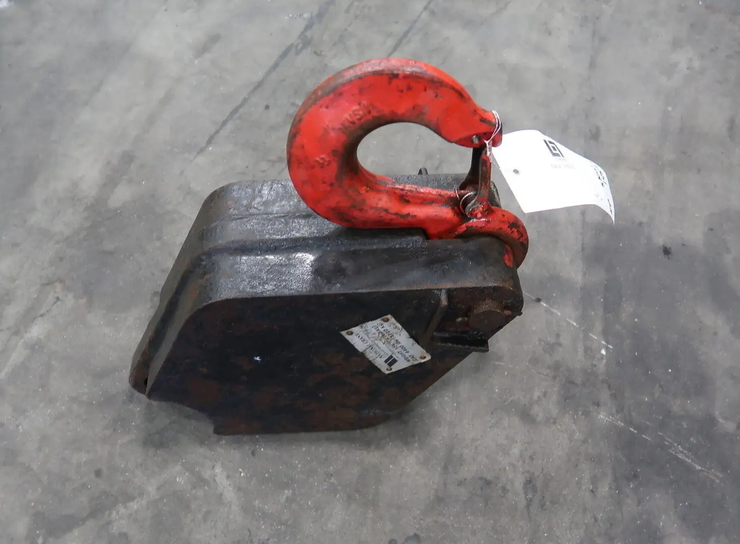 Crane Hook w/ Pulley Block
