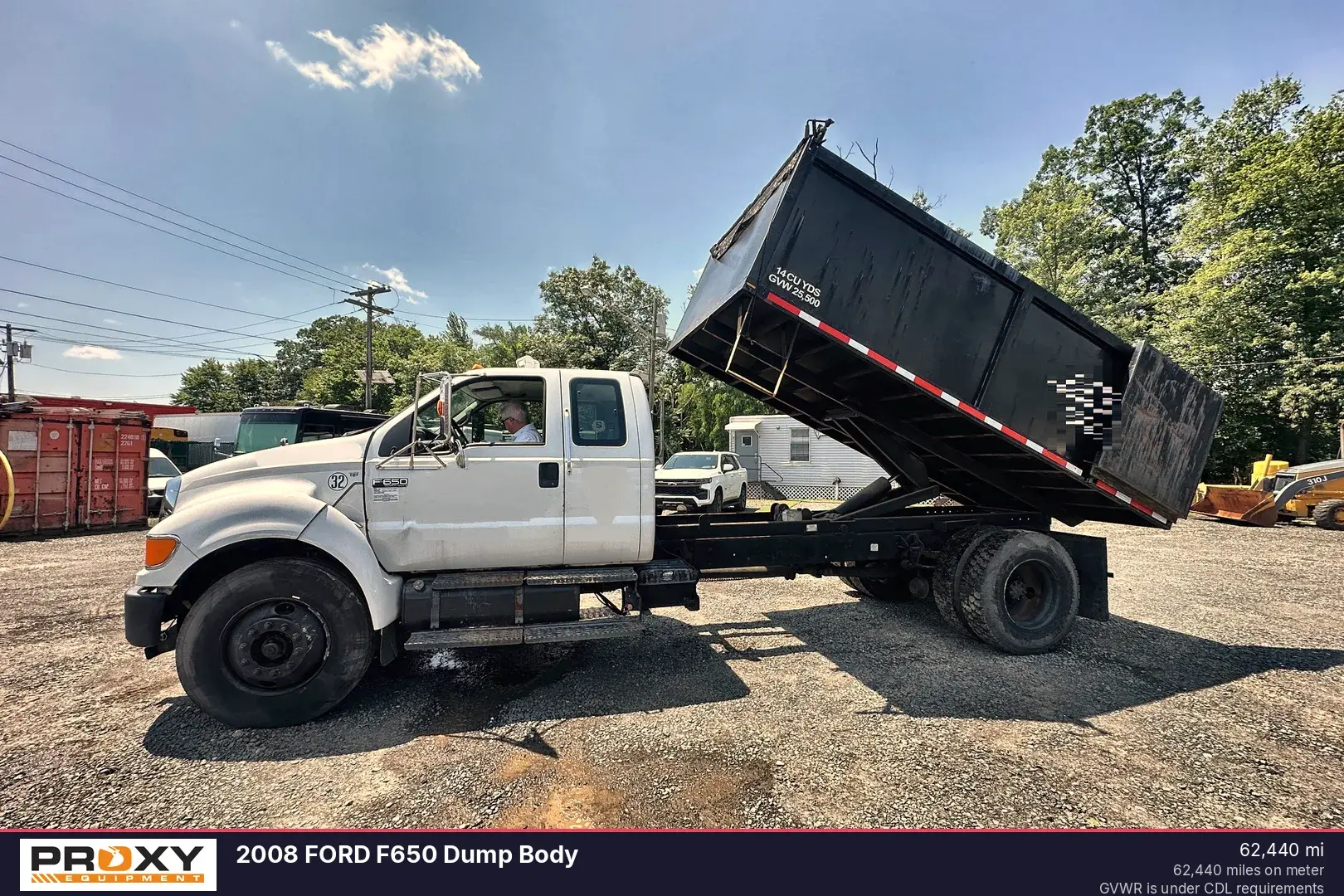 Used 2008 FORD F650 DUMP BODY Dump trucks Louisiana US | Proxy Equipment #1378350