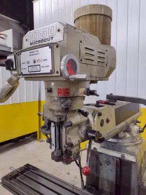 3 HP MICROCUT MODEL #1050 VERTICAL KNEE MILL: STOCK #21731