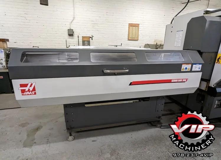 Used HAAS SERVO BAR 300 Magazine Type Bar Loaders New Hampshire US | VIP Machinery #903874
