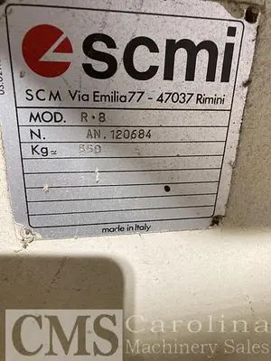 USED SCMI R-8 PIN ROUTER