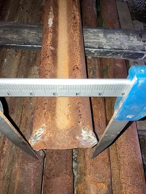 Used GILL ROCK 6” X 55 ½” CABLE TOOL DRILLING CHISEL BIT Drills Pennsylvania US | East West Machinery & Drilling #1417216