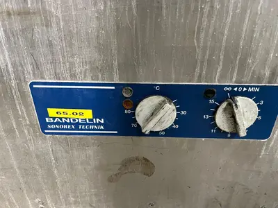 USED BANDELIN ULTRASONE  CLEANER WITH HEATING