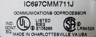 USED GE FANUC IC697CMM711J COPROCESSOR MODULE