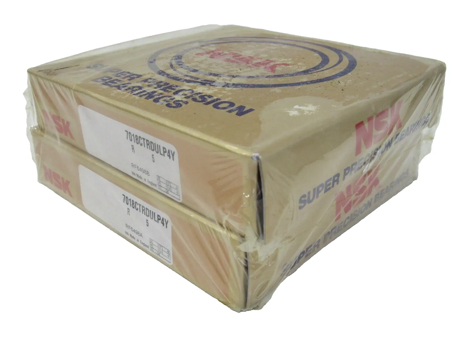 NEW SEALED SET OF 2 NSK 7018CTRDULP4Y BEARINGS