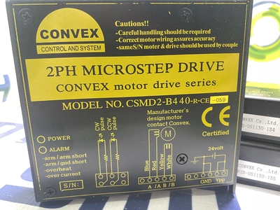 Convex 2PH Microstep Driver - CSMD2-B440-R-CE