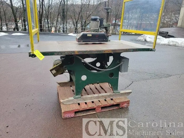 Used POWERMATIC PF41 TABLE SAW WITH POWER FEEDER Woodworking Table Saws North Carolina US | CAROLINA MACHINERY SALES #421141