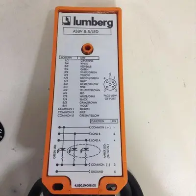 USED LUMBERG ASBV8-5/LED