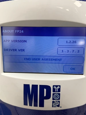 USED MP Biomedicals FP24 FastPrep-24 5g