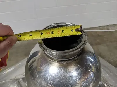 200 Gallon SS Square Hopper