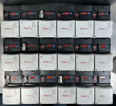 ALLEN BRADLEY 22D-D2P3N104 POWER FLEX 40P - 1HP + 22-COMM-E - EACH - (BIN-1.4.3)