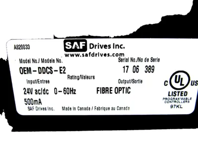 NEW SAFPHIRE 0EM-DDCS-E2 FIBER OPTIC MODULE 0EMDDCSE2