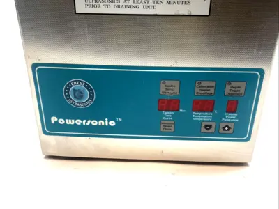 USED CREST POWERSONIC DIGITAL ULTRASONIC CLEANER 1.0 GAL 45KHZ 115V