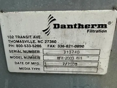 USED DANTHERM NFK-2000