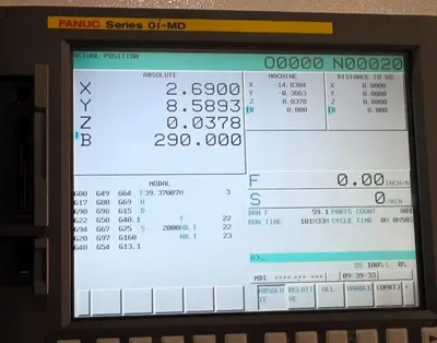 2013 NEWAY HM503T Horizontal Machining Centers | Midstate Machinery (13)