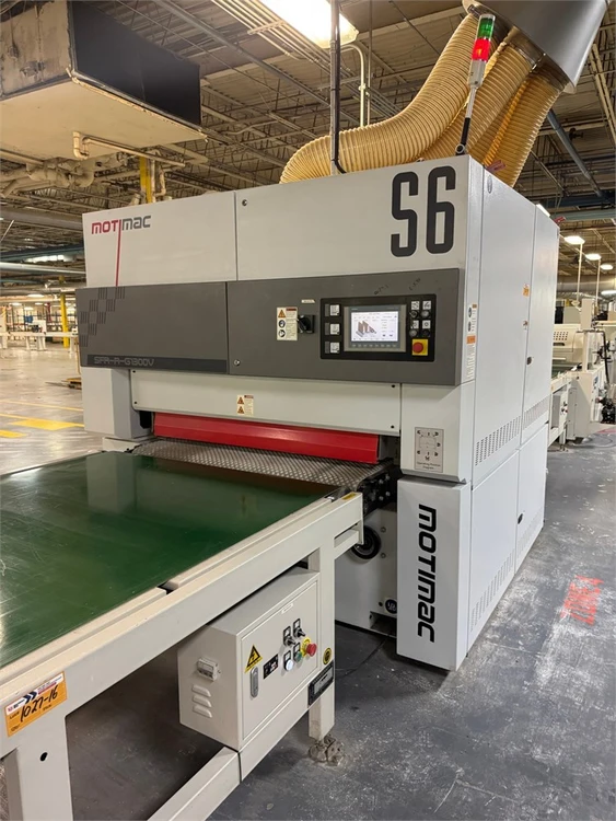 Used 2020 MOTIMAC SFR-R-G1300V Wide Belt Sanders Pennsylvania US | MachineryMax #1230414