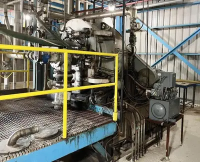 Krauss-Maffei HZ 125/2.5 SiE peeler centrifuge, 316SS.