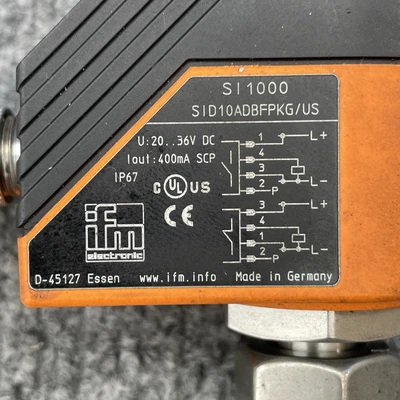 Used Ifm Industrial Supply Draft Sensors California US | Davliegogo LLC #1705793