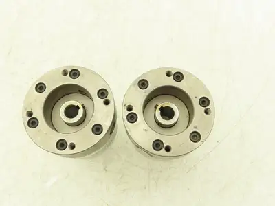 Kamo BR50SH-18S-S226 Ball Type Gearhead 18:1 Inline Reducer 8mm x 10mm Lot of 2