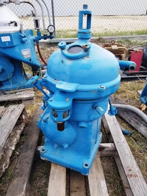 (4) Alfa-Laval MAB 104B-24-60 oil purifiers, SS.