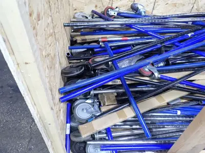 Uline, Nexel  Wire Shelving Legs
