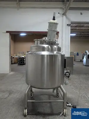 N/A 100 gallon Anish Pharma Mix Tank, S/S