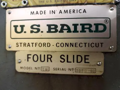 Used U.S. BAIRD RWI Wire Forming (and Four Slides) Ohio US | G-2000, Inc. #1077716