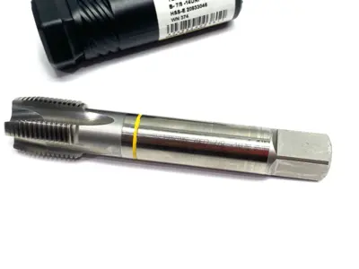 USED GUHRING 3902-22,225 HIGH PERF. YELLOW RING TAP 7/8-14 2B SPIRAL