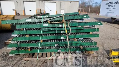 USED CUSTOM BUILT PALLET CONVEYOR LINE