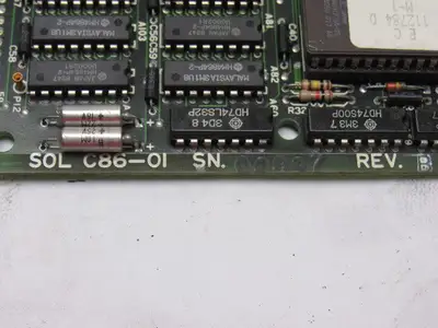 Sodick SOL C86-0I REV B PLC Circuit Board Card From Fine Sodick FS-A4F