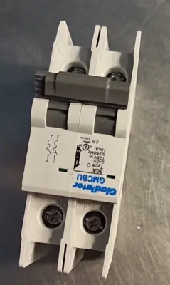 Gladiator IEC 60947-2 GMCBU 2-POLE 30A Breaker (BIN 3.5.2)