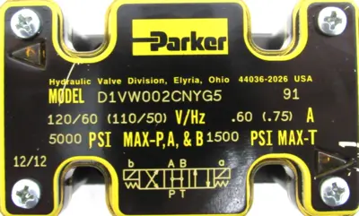 NEW PARKER D1VW002CNYG5 HYDRAULIC VALVE