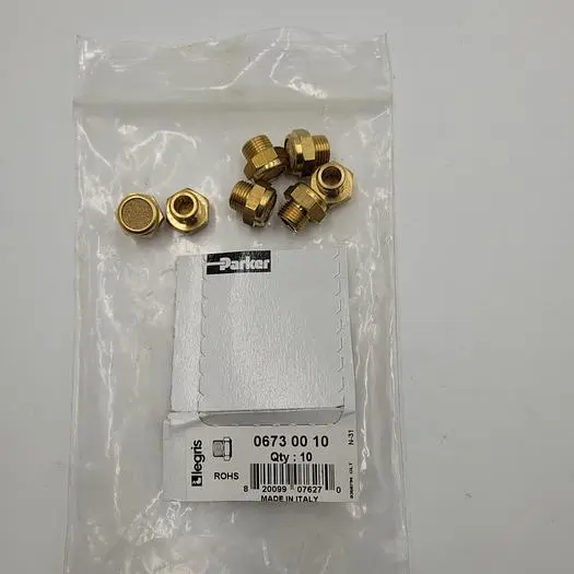 Used PARKER 06730010 MAY REFER TO A PARKER LEGRIS COMPACT SILENCER Misc Fasteners Michigan US | ND Industrial Surplus #1208117