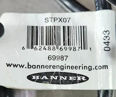 Banner STPX07 Ethernet Cordset. Loc5E-19