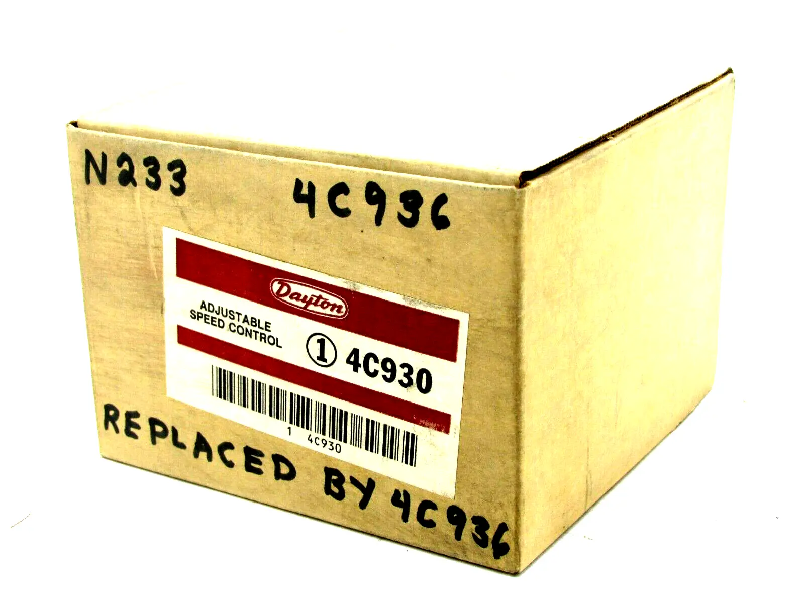 NEW DAYTON 4C930 ADJUSTABLE SPEED CONTROL