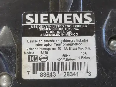 USED SIEMENS B115