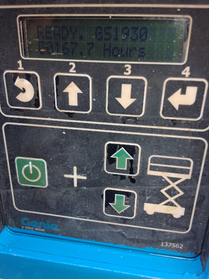 USED 2017 Genie GS-1930