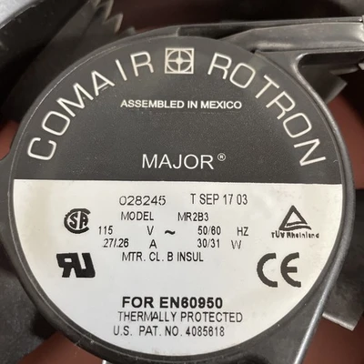 Comair Rotron Model #MR2B3 For EN60950 Fast. Shipping!+Warranty