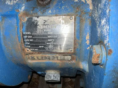 Summit 2196 MTO CD4MCu Centrifugal Pump 2×3-13 Chemical Process Pump