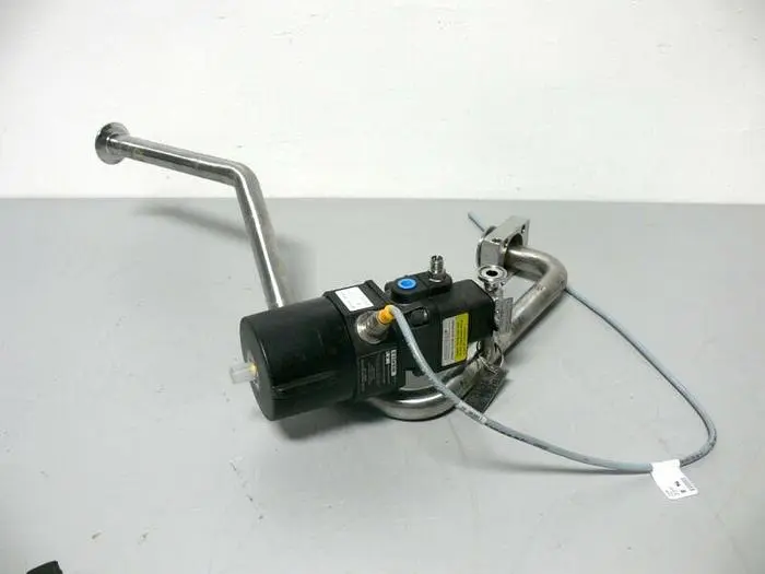 Used ITT PURE-FLO 3/4"-1" 90PSI 3-WAY DIAPHRAGM ACTUATOR W/ WESTLOCK POSITION MONITOR Valves/Fittings California US | Equipment Lab #485357