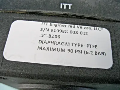 Used ITT A206 Valves/Fittings New Hampshire US | Bitter End Trading #1452864