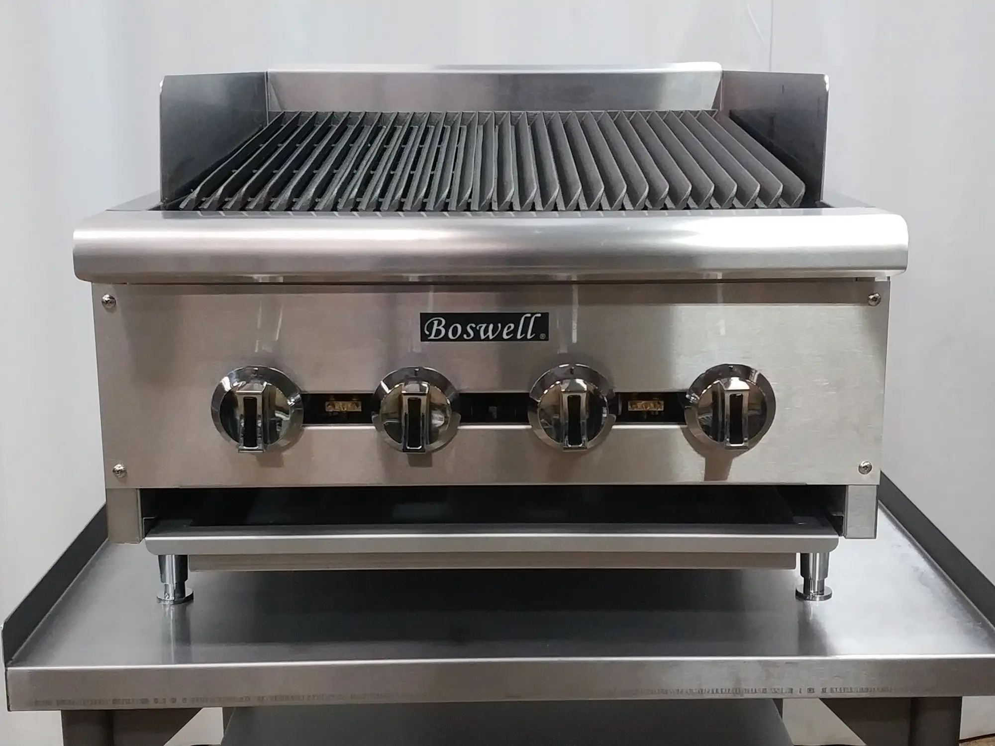 Boswell CB-36 - 36" Heavy Duty Charbroiler, 120K BTU's (24" Shown)