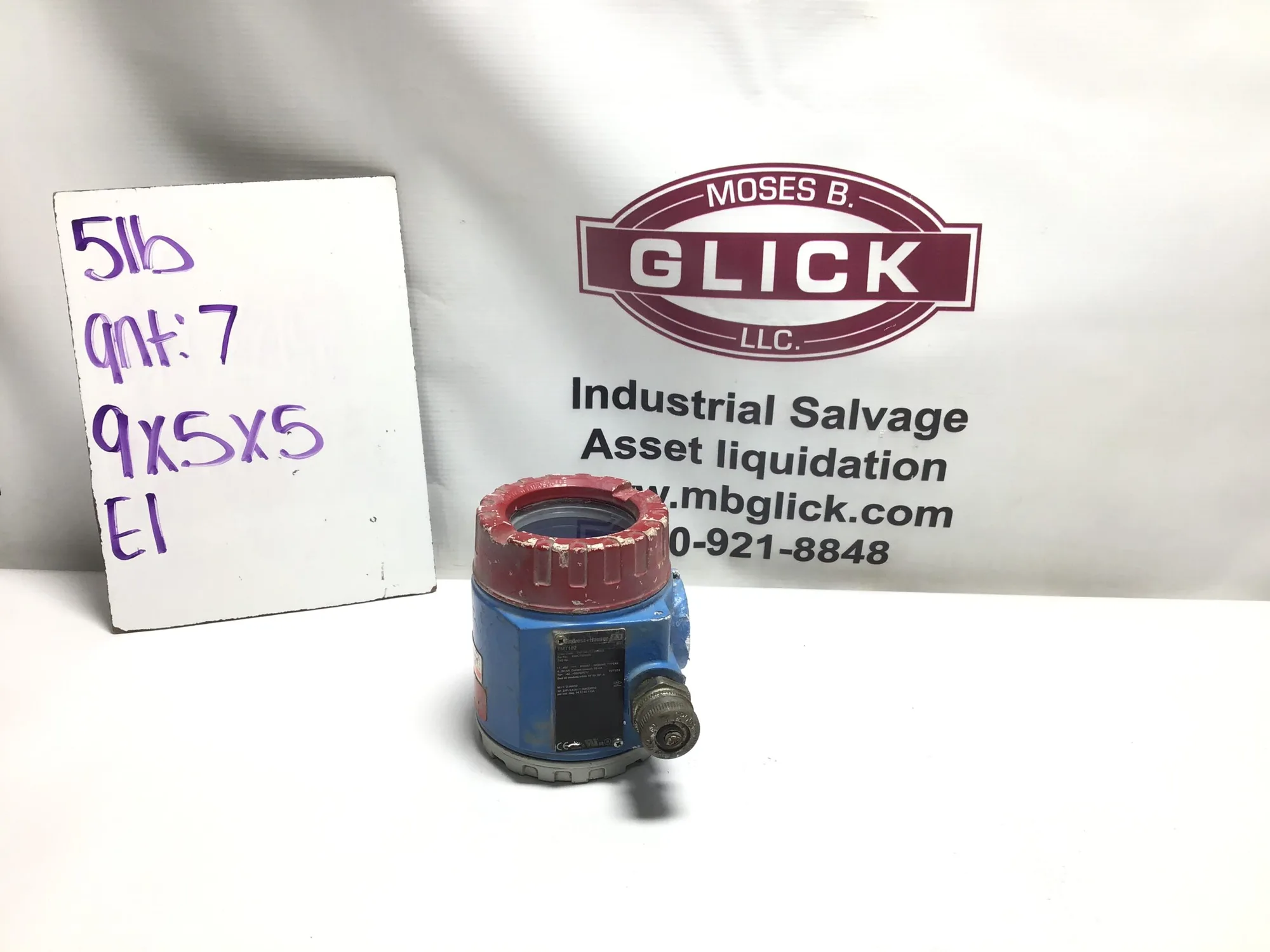 The Endress+Hauser TMT162-F2121KBKA temperature field transmitter